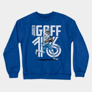 Jared Goff Detroit Inline Crewneck Sweatshirt